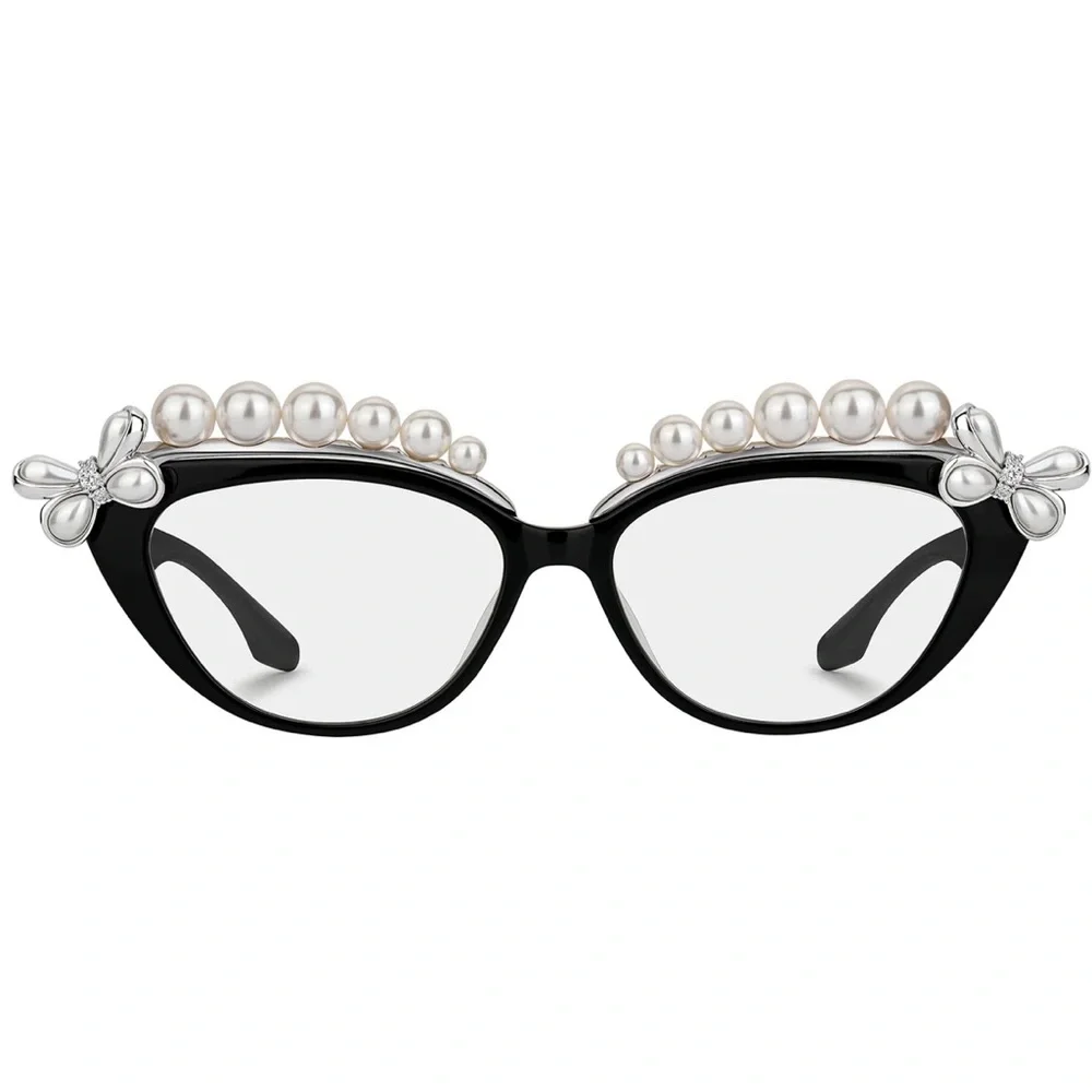 ShuShu/Tong x YVMIN Collaboration – Pearl Flower Glasses. Authentic. New.